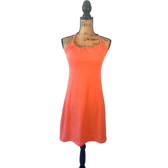 Prana Dresses & Skirts - (F-185)PRANA Women S Medium Halter Bra Sleeveless Activewear Tennis Golf Dress